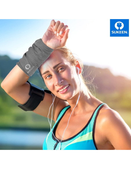 Toallas Enfriadoras Sukeen 12 Pack Microfibra 101.6x30.5cm