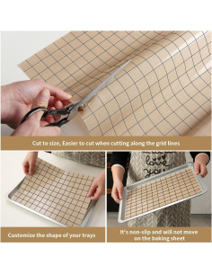 Alfombrilla de Silicona para Hornear EuChoiz 150x30cm Reutilizable 2