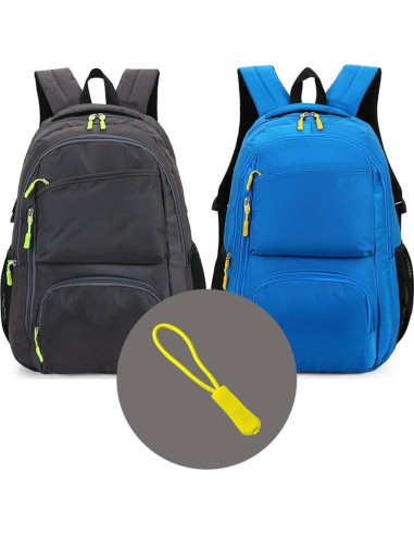 Tiradores de Cremallera YZSFIRM 10 Pcs Negro 66 mm