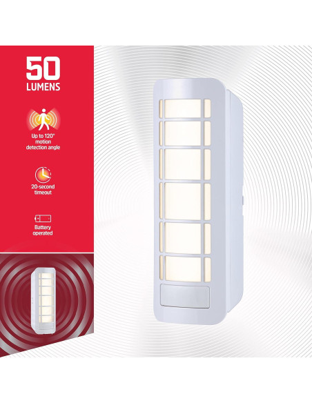 Luces LED Energizer Puck con Control Remoto, 50 Lúmenes