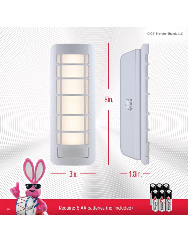 Luces LED Energizer Puck con Control Remoto, 50 Lúmenes