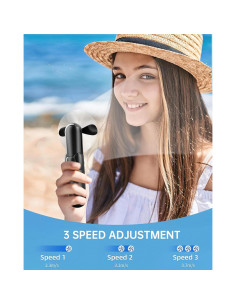 Mini Ventilador de Mano Jkjoy M32 Portátil 3 Velocidades USB 2