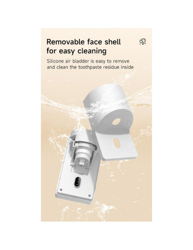 Dispensador Automático de Pasta de Dientes Pikpoa 1800mAh Blanco