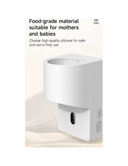 Dispensador Automático de Pasta de Dientes Pikpoa 1800mAh Blanco