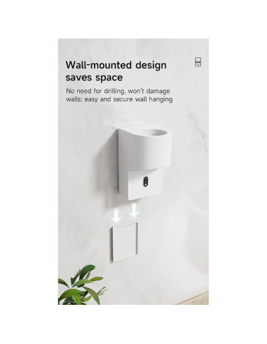 Dispensador Automático de Pasta de Dientes Pikpoa 1800mAh Blanco