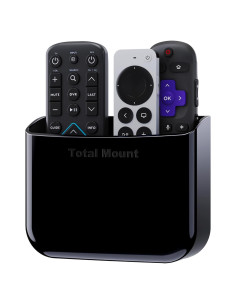 Soporte de Control Remoto TotalMount Negro - Sin Agujeros - 1 Unidad