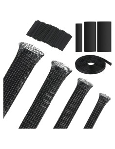 Manga de Cable Trenzada Tatuo 20 m con 120 Tubos Termocontraíbles