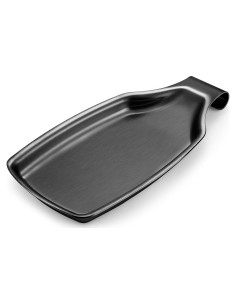 Soporte para Cuchara de Acero Inoxidable Herogo Negro 20.6x11cm