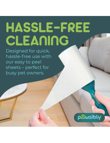 Rodillos para Pelusa Pawsibly - Paquete de 3, 300 Hojas