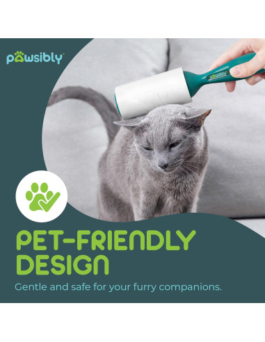 Rodillos para Pelusa Pawsibly - Paquete de 3, 300 Hojas