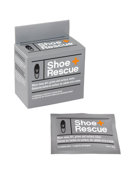Toallitas Limpiadoras Naturales ShoeRescue - 10 Unidades Toallitas Limpiadoras Naturales ShoeRescue - 10 Unidades