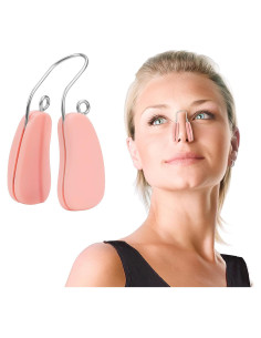 Clip reductor de nariz FERNIDA de silicona y acero 8.5x5.5cm