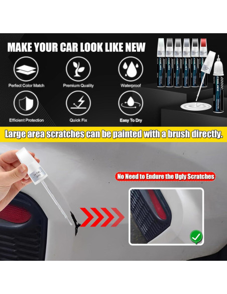 Pintura de Retoque COSLAKE Negro (202) para Toyota 12ml