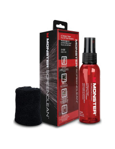Kit Limpiador de Pantallas Monster 59 ml con Paño Microfibra