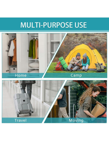 Paquete de 6 Bolsas de Almacenamiento al Vacío Newunisi