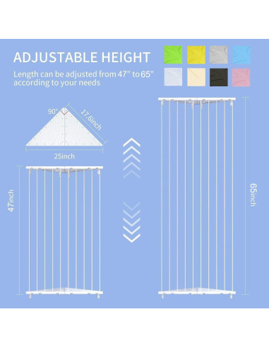 Organizador de Juguetes Befayoo Beige - Almacenamiento de Peluches Ajustable