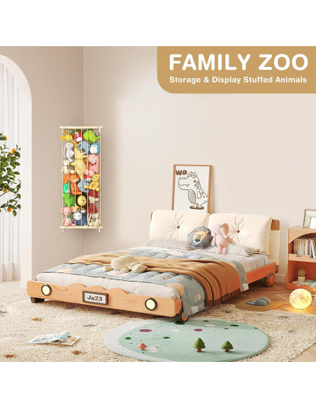 Organizador de Juguetes Befayoo Beige - Almacenamiento de Peluches Ajustable Organizador de Juguetes Befayoo Beige - Almacenamiento de Peluches Ajustable