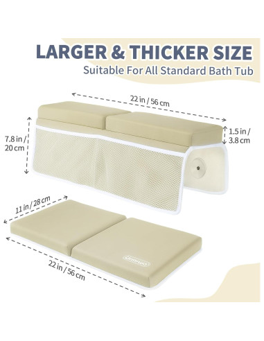 Almohadilla para Rodillas y Codos URMYWO Beige - Antideslizante