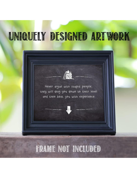 Arte de Pared Motivacional 28x36 cm - Citas Inspiradoras Arte de Pared Motivacional 28x36 cm - Citas Inspiradoras