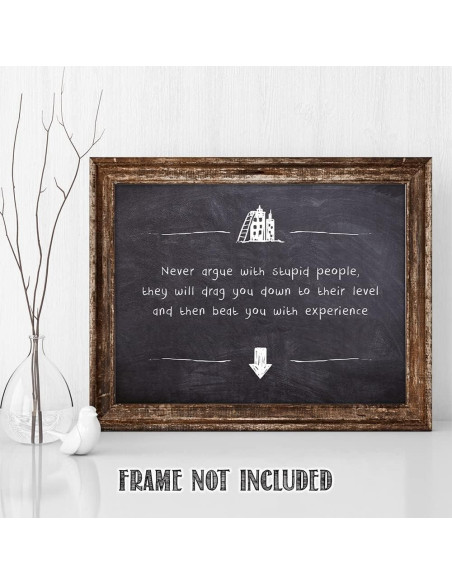 Arte de Pared Motivacional 28x36 cm - Citas Inspiradoras Arte de Pared Motivacional 28x36 cm - Citas Inspiradoras