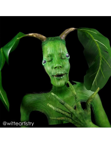 Pintura Facial y Corporal Mehron AQ Verde Amazonas 7 ml