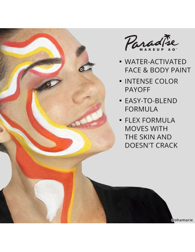 Pintura Facial y Corporal Mehron AQ Verde Amazonas 7 ml