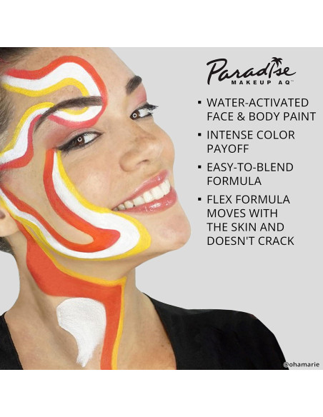 Pintura Facial y Corporal Mehron AQ Verde Amazonas 7 ml