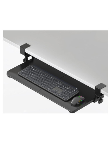 Bandeja de Teclado Ergonómica FlexiSpot 63.5 x 30.5 cm Negro