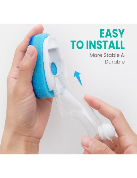 Kit de Limpieza HELIME con 6 Recargas y Mango Azul Kit de Limpieza HELIME con 6 Recargas y Mango Azul