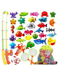 Juego de Pesca Magnético GoodyKing para Niños 2 Jugadores