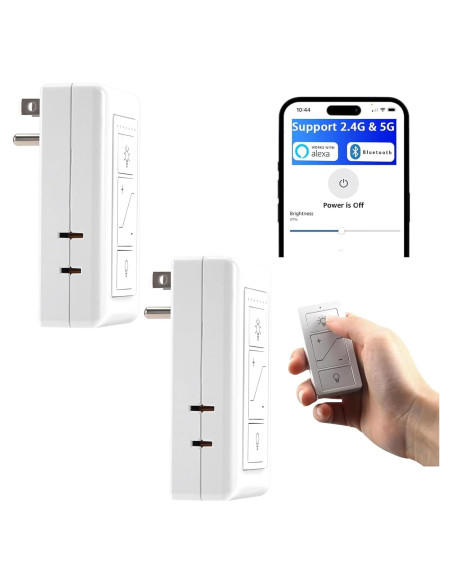 Atenuador de lámpara Smart-Dimmer-Switch con control remoto