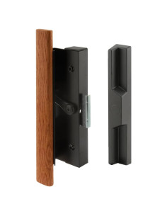 Mango de Puerta Corredera Prime-Line C 1126 Negro/Madera