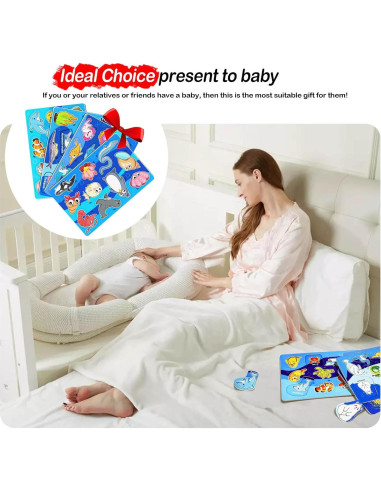 Puzzle Educativo de Fieltro SKOLESK 40 Piezas Oceánico