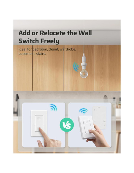 Zócalo de Bombilla con Control Remoto Dewenwils E26 E27