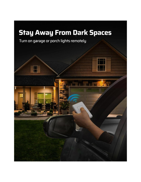 Zócalo de Bombilla con Control Remoto Dewenwils E26 E27