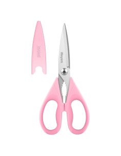 Tijeras de Cocina Multiusos iBayam 21.6 cm Rosa Pastel