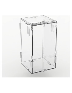 Tanque Mini Reptil Acrílico BETAZOOER 10.16x10.16x20.32cm