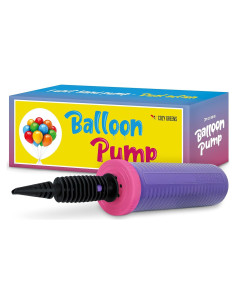 Bomba de globos COZY GREENS manual, doble acción, 119g
