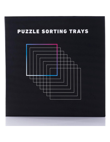 Bandejas de Clasificación Tidyboss 8 Piezas 20x20 cm