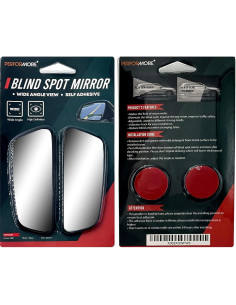 Espejos de Punto Ciego Performore Rectangulares Ajustables 2
