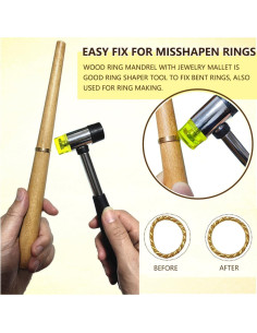 Kit de Medición y Reparación de Anillos EJOQSON - 10 Piezas 2