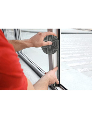 Cepillo Sellador de Climas Bruiefpap 24.6FT Blanco 0.89cm x 1.52cm