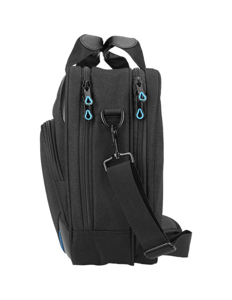 Bolsa para Laptop KROSER 15.6" Resistente al Agua - Negro/Azul
