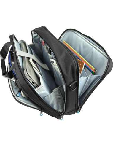 Bolsa para Laptop KROSER 15.6" Resistente al Agua - Negro/Azul