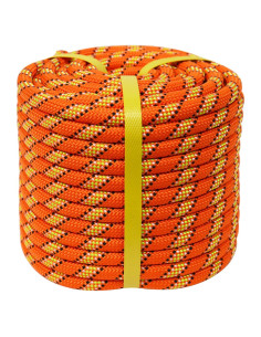 Cuerda de poliéster CRAYZA 1,27 cm x 30,48 m naranja