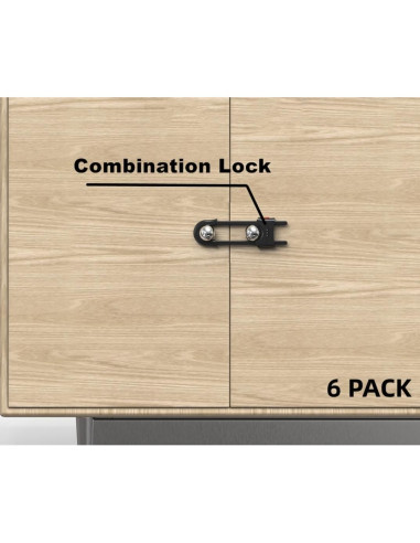 Cerraduras de Puerta de Gabinete FIGEPO con Código Ajustable