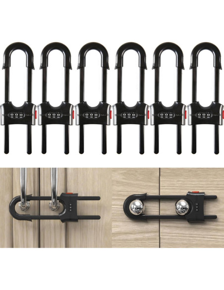 Cerraduras de Puerta de Gabinete FIGEPO con Código Ajustable