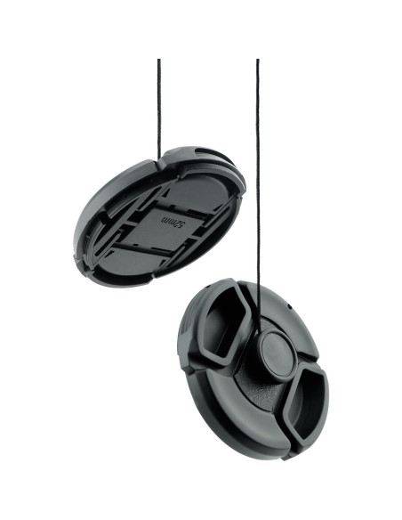 Paquete de 4 Tapas de Lente 52mm CamKix con Paño de Limpieza