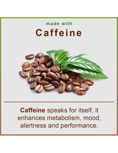 Suplemento Energético SmarterVitamins 200mg Cafeína + Maca