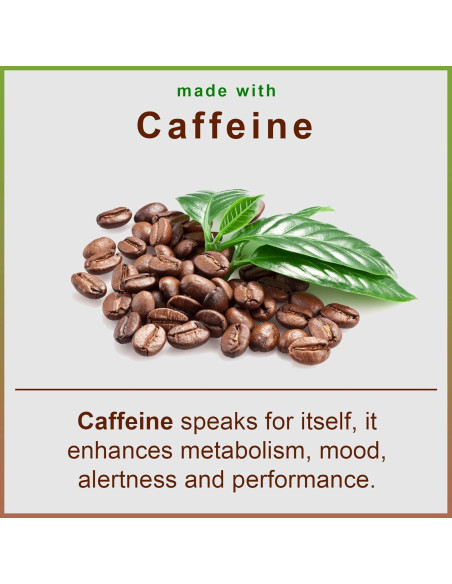 Suplemento Energético SmarterVitamins 200mg Cafeína + Maca